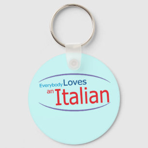Grappige Italiaanse sleutelhanger