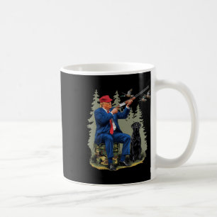 Grappige Jacht Eend Trump Camo Jacht Hallo Jagen Koffiemok