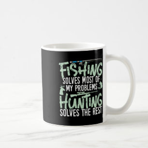 Grappige jacht- en vis T-shirts Vissen lost mijn Koffiemok