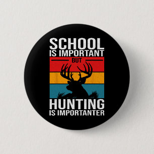 Grappige jachtkunst voor mannen jongens Kinder jag Ronde Button 5,7 Cm