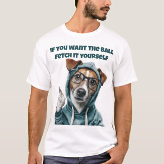 Grappige Jack Russell hond T-shirt