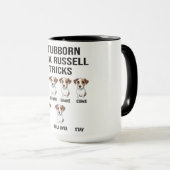 Grappige Jack Russell Terrier Hond Mok (Voorkant rechts)