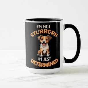 Grappige Jack Russell Terrier Hond Mok