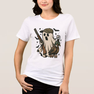 Grappige Jager Geest Wilde Eend Tri-Blend Shirt
