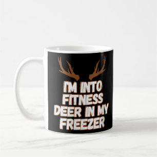 Grappige jager papa ik ben in fitness herten diepv koffiemok
