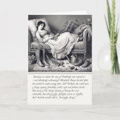 Grappige Jane Austen Pride & Prejudice Wenskaart Kaart (Voorkant)