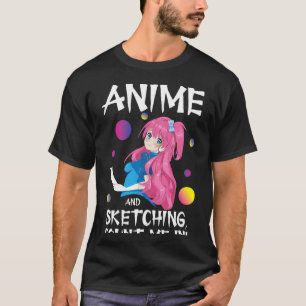 Grappige Japanse Manga Otaku Gewoon een meisje ani T-shirt