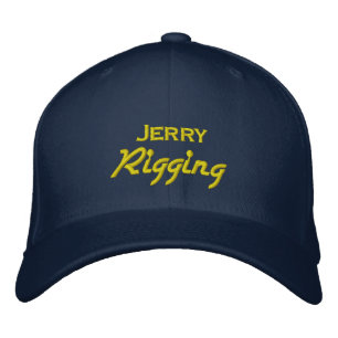 Grappige Jerry Rigging Geborduurde Pet