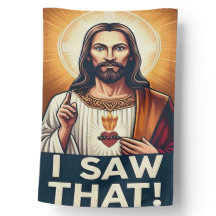 Grappige Jezus die ik zag