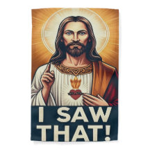 Grappige Jezus die ik zag