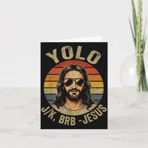 Grappige Jezus Hij Is Opgestaan Jezus Kaart