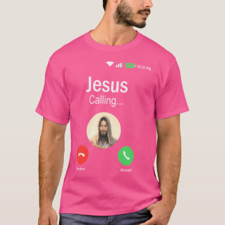 Grappige Jezus krijgt religie Christelijk doopgesc T-shirt