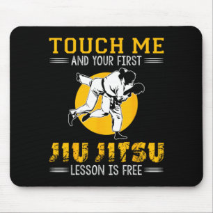 Grappige Jiu Jitsu Braziliaanse BJJ Raak Me MMA Ju Muismat