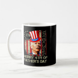 Grappige Joe Biden 4 juli vrolijke 4e Vaderdag Koffiemok