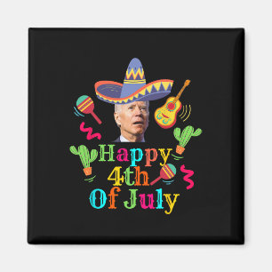 Grappige Joe Biden Gelukkige 4e Juli Verrassing Ci Magneet