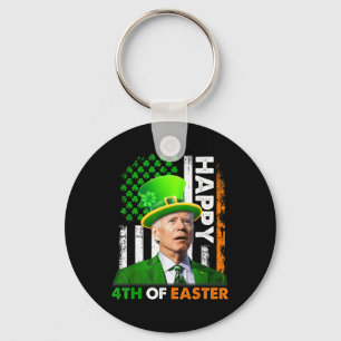 Grappige Joe Biden St Patricks Dag Gelukkig 4th va Sleutelhanger