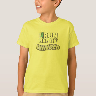 Grappige jogger runner ik loop als de winded runni t-shirt