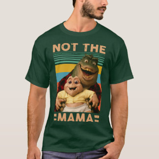 Grappige Jurassische Jongen 90S MamaV Film retro T-shirt