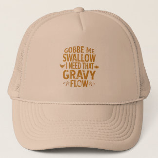 Grappige Jus Stroom Thanksgiving Typografie Gif Trucker Pet