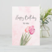 Grappige Kaart voor je verjaardag (Staand voorkant)