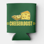 Grappige Kaaseoloog Cheesehead Blikjeskoeler (Voorkant)