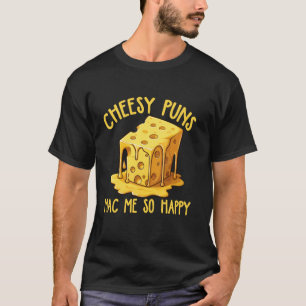 Grappige kaasliefhebber Kaas eten humor T-shirt