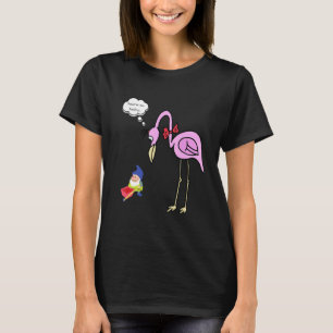 Grappige kabouter flamingo , je bent zo smakeloos t-shirt