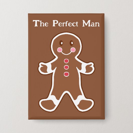 Grappige kabouter Knop Button (Voorkant)