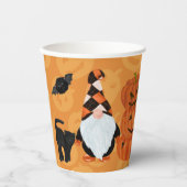 Grappige kabouters Jack o' Lantern Halloween Papieren Bekers (Voorkant)