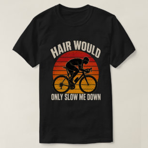 Grappige Kale Fietser - Haar Zou Me Echter Wel Ver T-shirt
