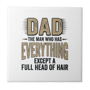 Grappige Kale Papa Vintage Typografie Shirt Ontwer Tegeltje