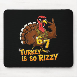 Grappige kalkoen is zo Rizzy Thanksgiving Meme 67  Muismat