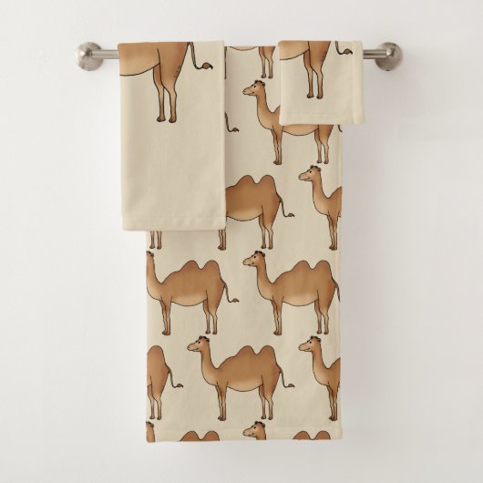grappige kameel bad handdoek (Insitu)