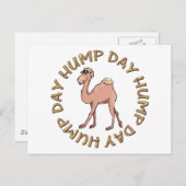 grappige kameel briefkaart (Voorkant / Achterkant)