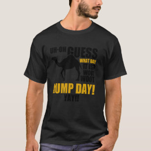 Grappige Kameel Bult Dag Woestijn Dier Vee Kameel T-shirt