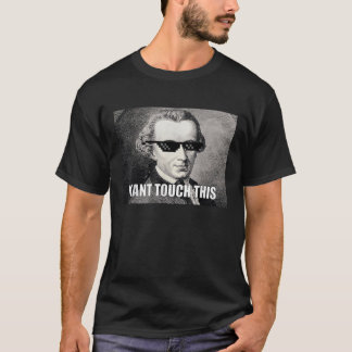 Grappige Kant raakt deze hilarische filosofie meme T-shirt
