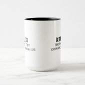 Grappige Kantoor Coffee Mok Succes met het vinden  (Midden)