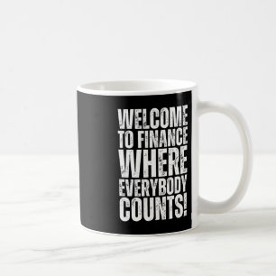 Grappige Kantoor Finance Sticker 3 Koffiemok