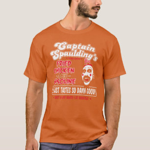 Grappige kapitein Spaulding voor president vriende T-shirt
