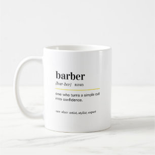 Grappige Kapper Definitie Cadeau Koffiemok