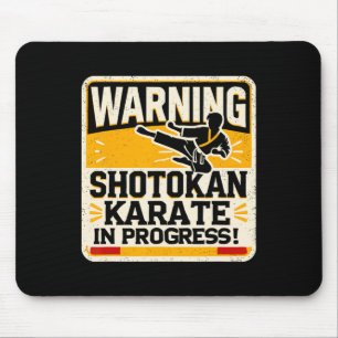 Grappige Karate Fighter Martial Arts Shotokan Kara Muismat