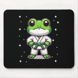 Grappige karate Shirten voor kinderen Muismat