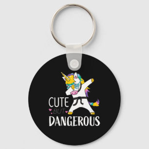 Grappige karate-shirts voor meisjes Cute Taekwondo Sleutelhanger