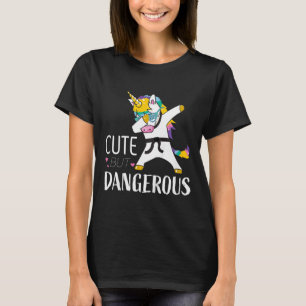 Grappige Karate-shirts voor Meisjes Cute Taekwondo T-shirt