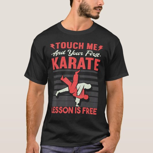 Grappige Karate T-shirt (Voorkant)