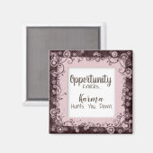 Grappige karma jaagt op je beneden magneet (Voorkant / Achterkant)