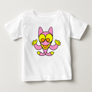 grappige kat baby shirt