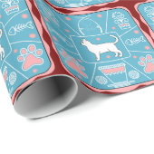 grappige kat cadeaupapier (Rol Hoek)