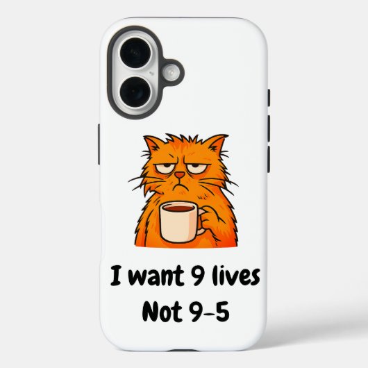 Grappige Kat   Case-Mate iPhone Case (Achterkant)