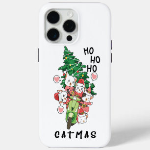Grappige kat Claus Vrolijk Catmas iPhone 15 Pro Max Hoesje